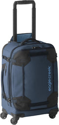 Eagle Creek Gear Warrior XE 4-Wheel Carry-On Luggage for Travel Essentials - Smooth Rolling Wheels - Lockable Zippers - Interior Laptop Sleeve - Black - 21.74