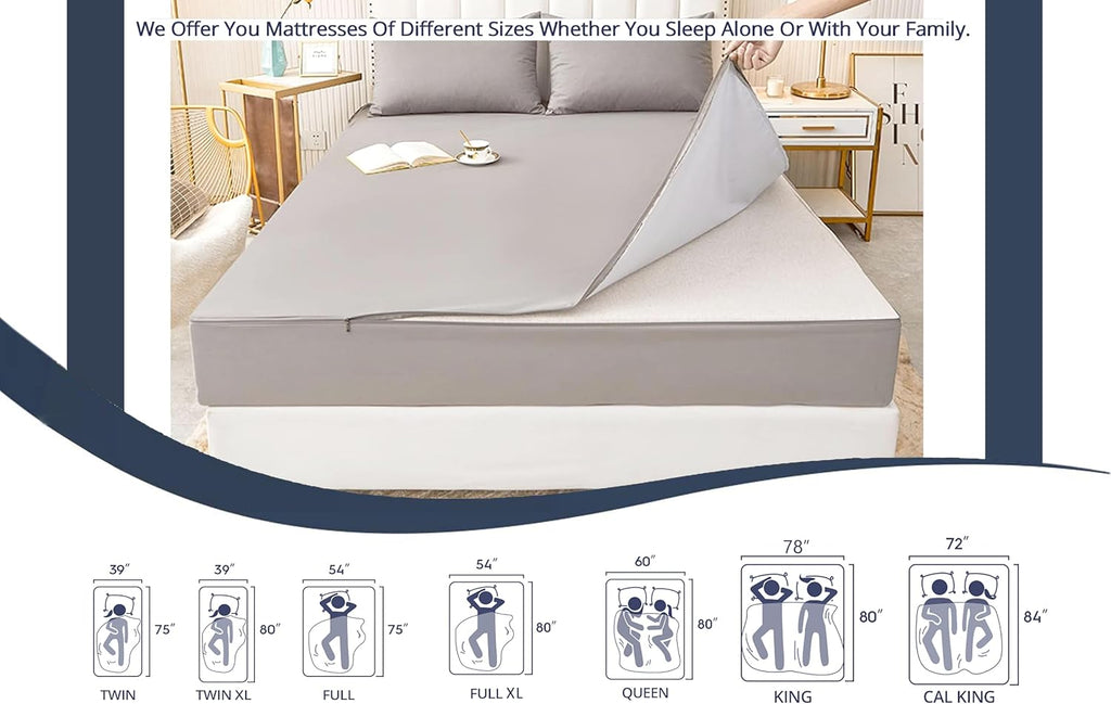 Zip On Sheets Queen Zipper Fitted Sheets 60X80 - Includes 2 Zip On Sheet & 1 Fitted Sheet Base - 8' to 16' Inch Deep Pocket Zipper Sheets - Faster & Easier Microfiber Queen Size - Baige