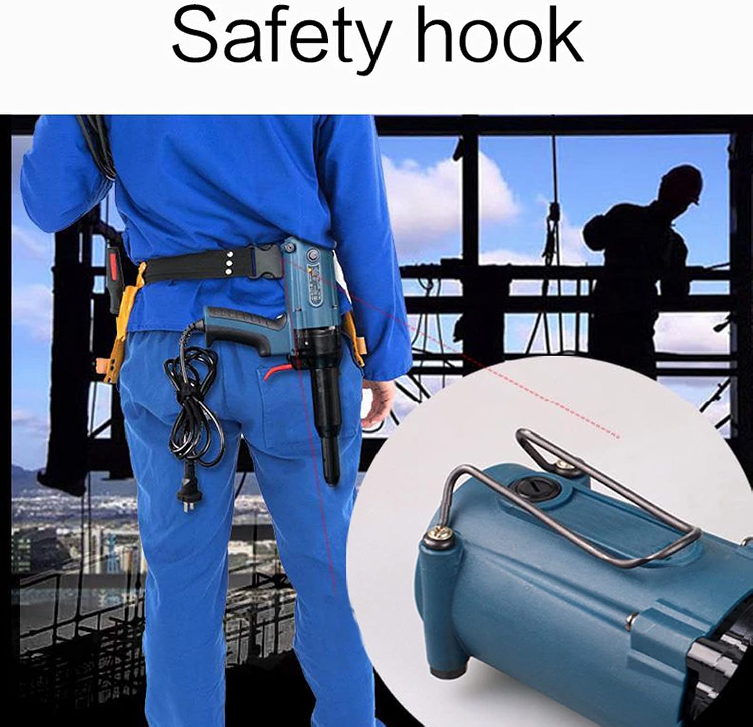 3.0-5.0Mm Electric Riveter Blind Rivet Gun, 400W Riveting Tool Electrical Riveter Power Tool