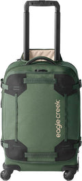 Eagle Creek Gear Warrior XE 4-Wheel Carry-On Luggage for Travel Essentials - Smooth Rolling Wheels - Lockable Zippers - Interior Laptop Sleeve - 22.75' - Jungle Green