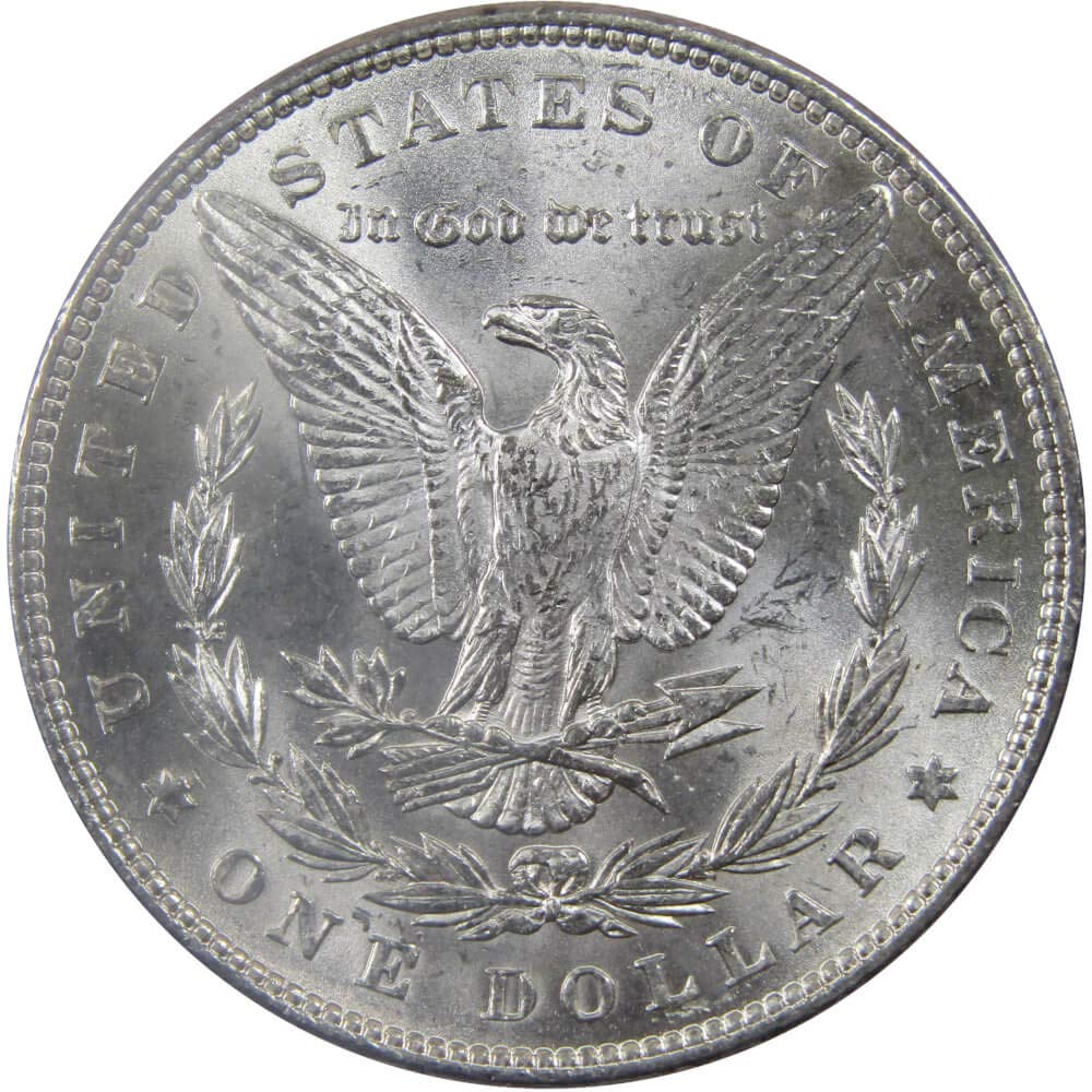 1886 Morgan Dollar BU Uncirculated Mint State 90% Silver $1 US Coin Collectible