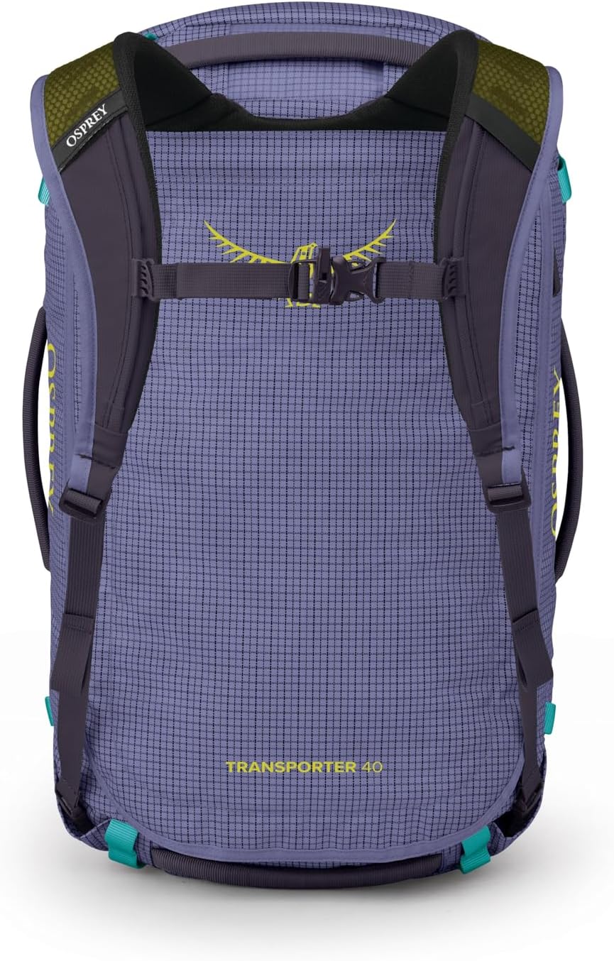Osprey Transporter Lightweight Travel Duffel Bag - Extra Large Water Resistant Durable Gear Bag for Men and Women