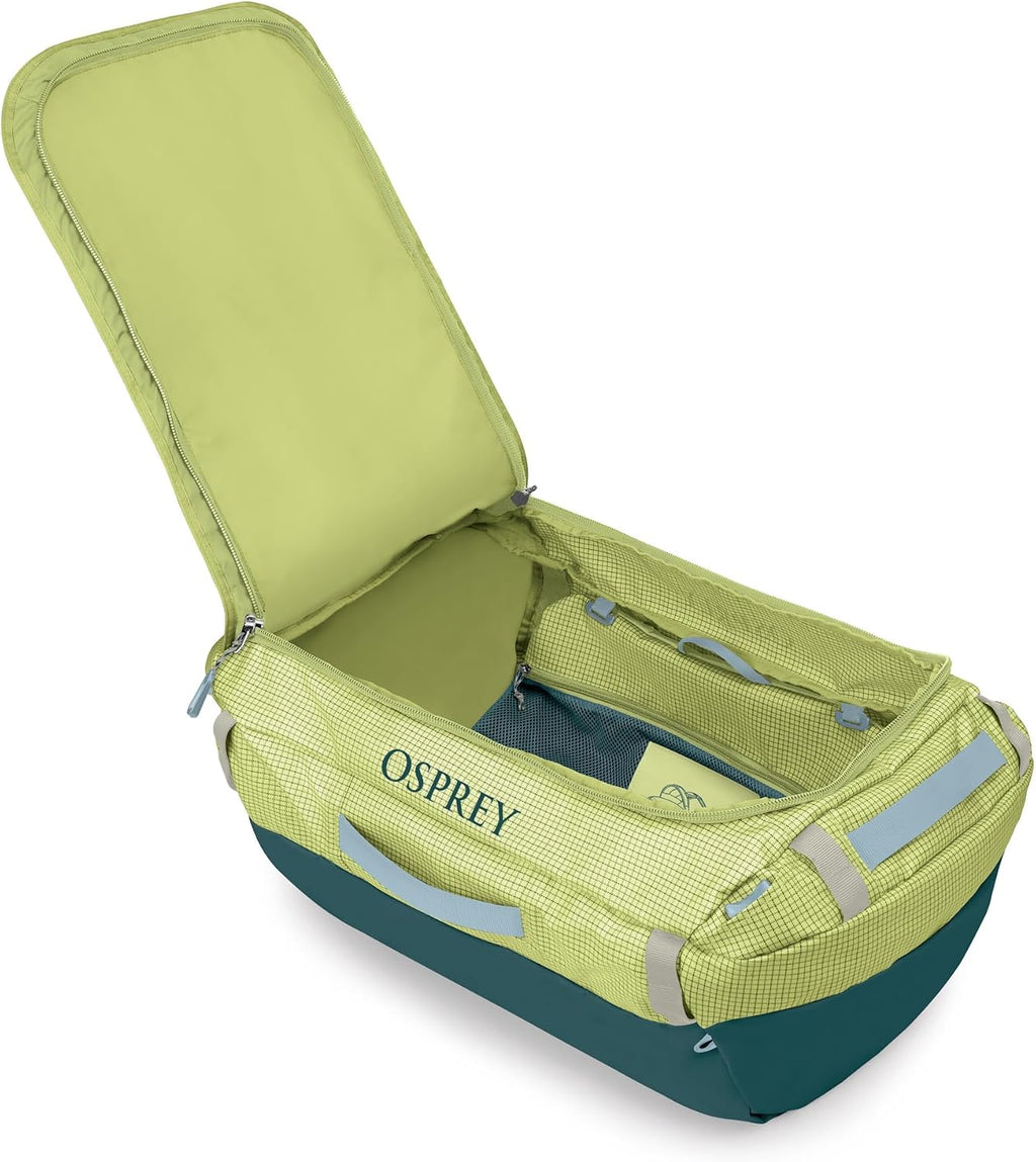 Osprey Transporter Lightweight Travel Duffel Bag - Extra Large Water Resistant Durable Gear Bag for Men and Women