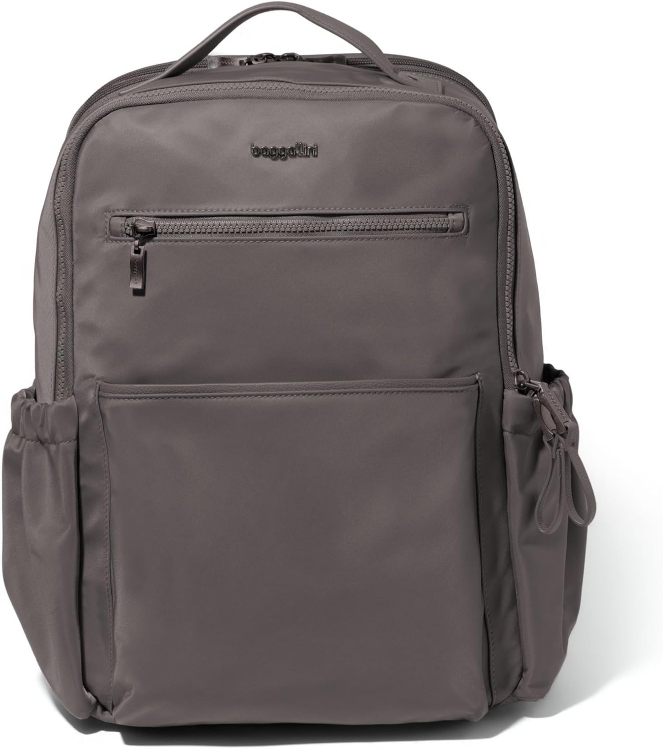 Baggallini Tribeca Expandable Laptop Backpack - 15'x11' Lightweight RFID Computer Bag for Work & Travel with Luggage Sleeve