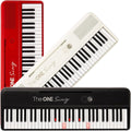 The ONE Keyboard Piano Sing, 61 Keys Piano Keyboard For Singing & Practice with Bluetooth, Record and Huge Library of Songs for Sing-Along, Electric Piano For Music Lover & Beginner (Black)