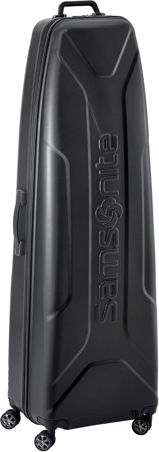 Samsonite Fairway Molded Golf Travel Cover, Polycarbonate Hard Case, Golf Bag Luggage, Ideal for Airlines