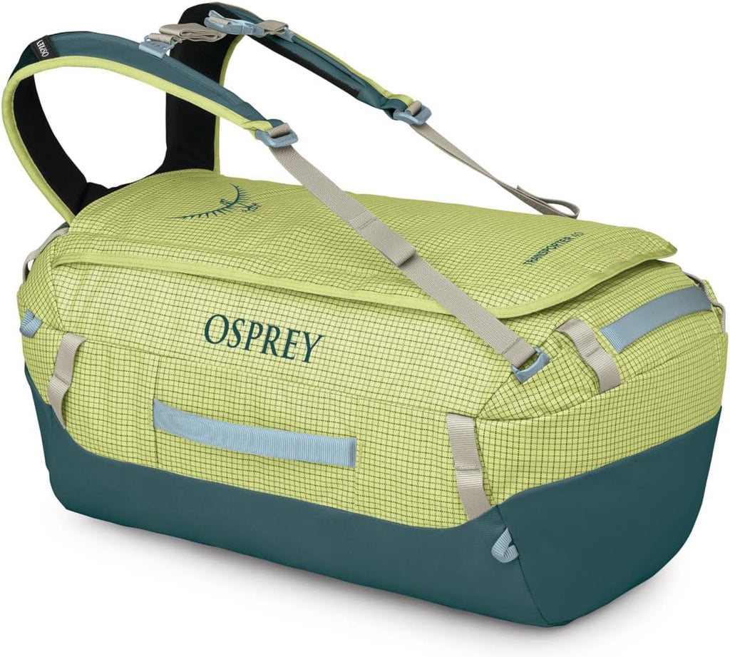 Osprey Transporter Lightweight Travel Duffel Bag - Extra Large Water Resistant Durable Gear Bag for Men and Women