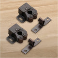 2PCS Magnet Cabinet Catches Door Stop Closer Stoppers Damper Buffer for Wardrobe Hardware Furniture Fittings Accessories(Red Bronze)