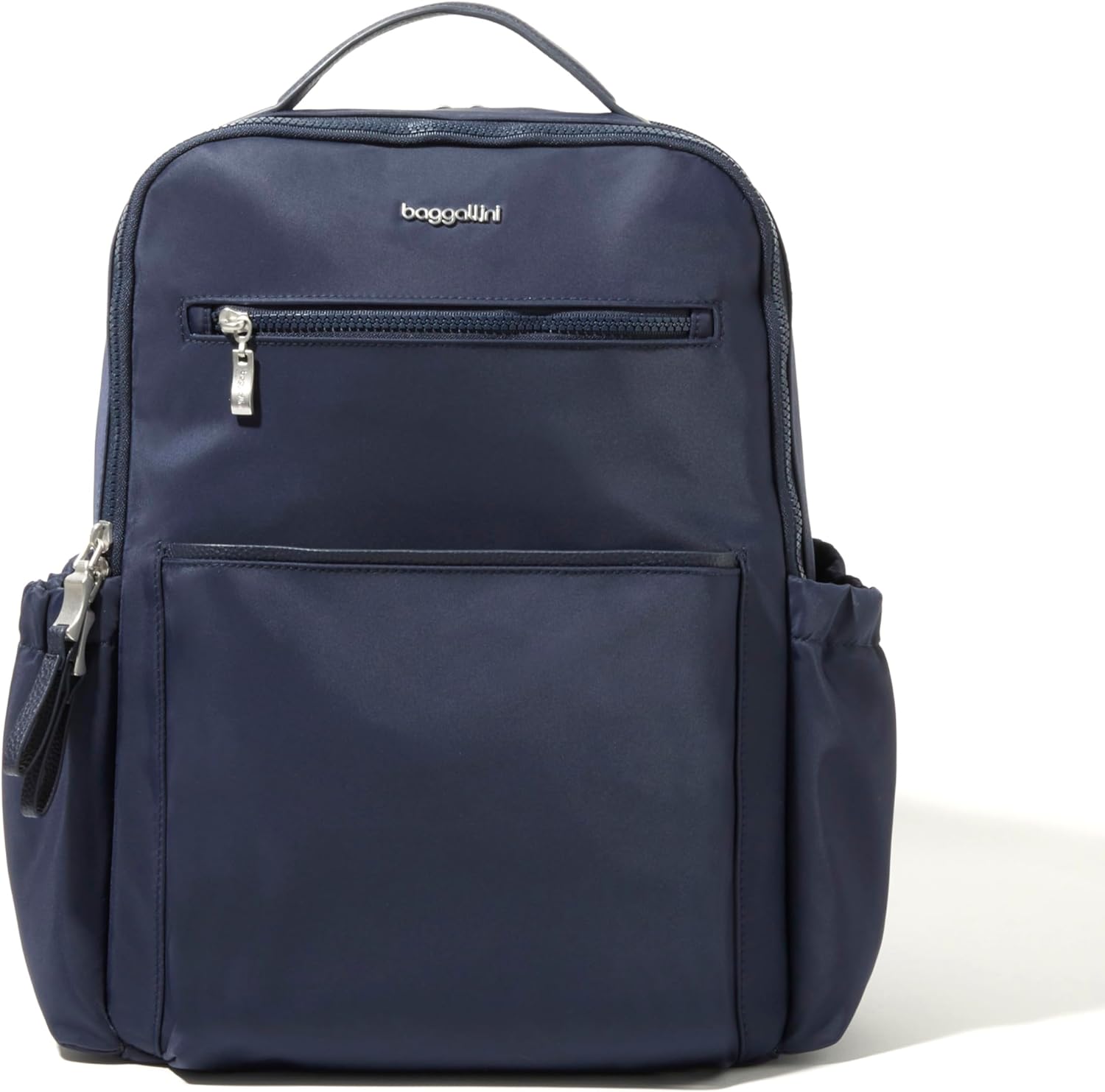 Baggallini Tribeca Expandable Laptop Backpack - 15'x11' Lightweight RFID Computer Bag for Work & Travel with Luggage Sleeve