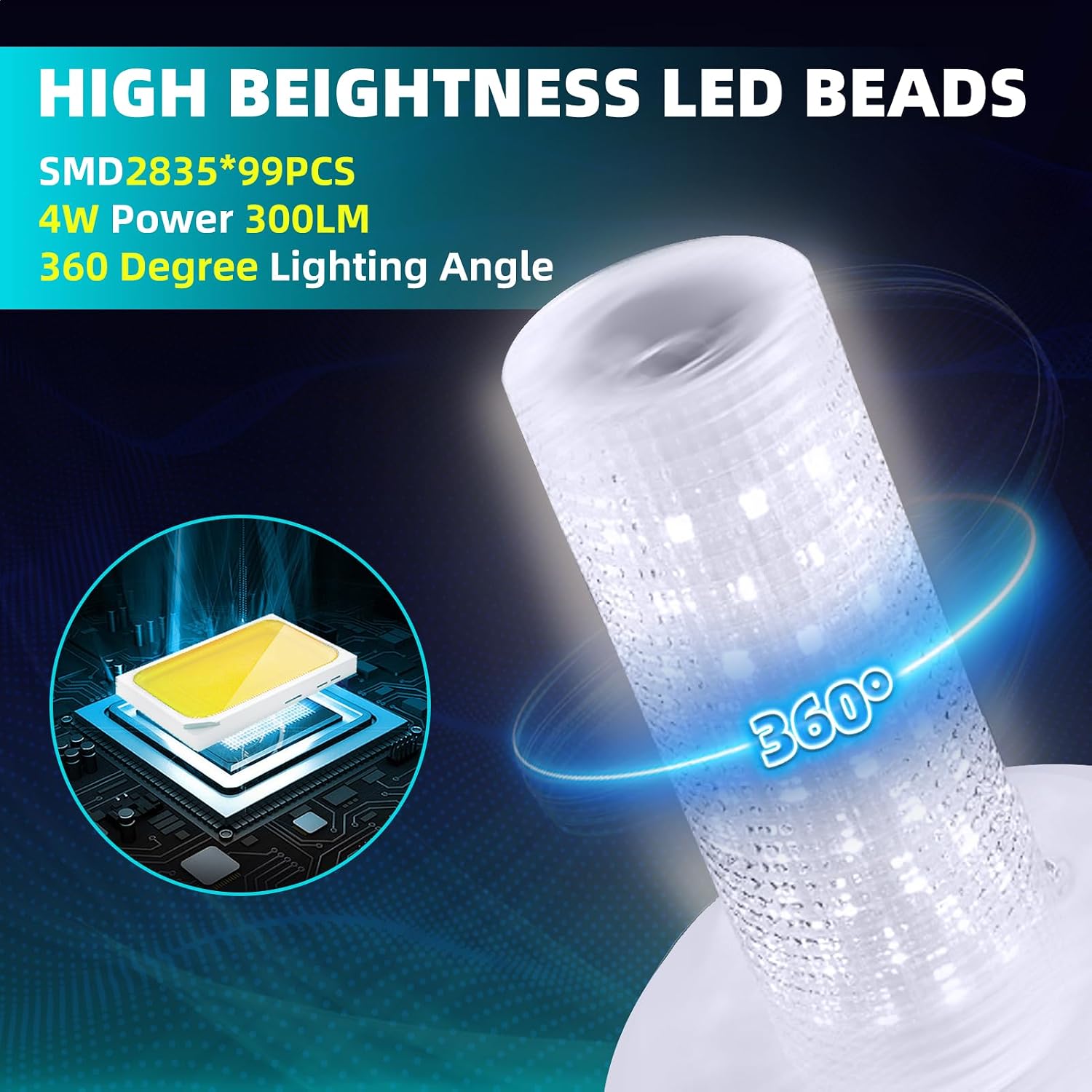 Lovus Solar Post Lights with Pier Mount Base, 6000K Cold White Solar Lamp Post Light IP65 Waterproof, Dusk to Dawn LED Outdoor Column Lights, 400LM Pole Light for Pillar, Garden, Yard, Gate, 2 Pack