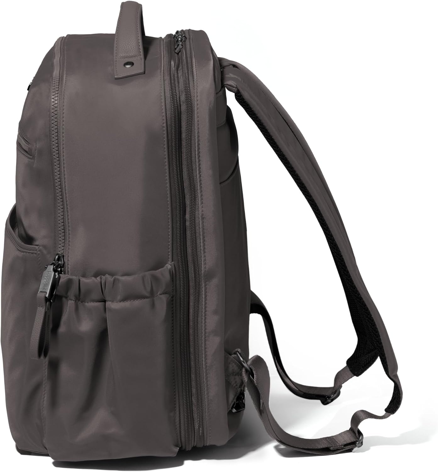 Baggallini Tribeca Expandable Laptop Backpack - 15'x11' Lightweight RFID Computer Bag for Work & Travel with Luggage Sleeve