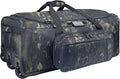 WOLT 120L Rolling Duffle Bag with Wheels, Large Deployment Military Bag, Wheeled Heavy Duty Luggage for Travel, Camping