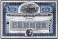 1918 ORIGINAL TITANIC STOCK CERTIFICATE ENGRAVED IN 1902! HAND SIGNED! RARE COBALT BLUE VARIETY! Various Share Amounts EXTREMELY FINE
