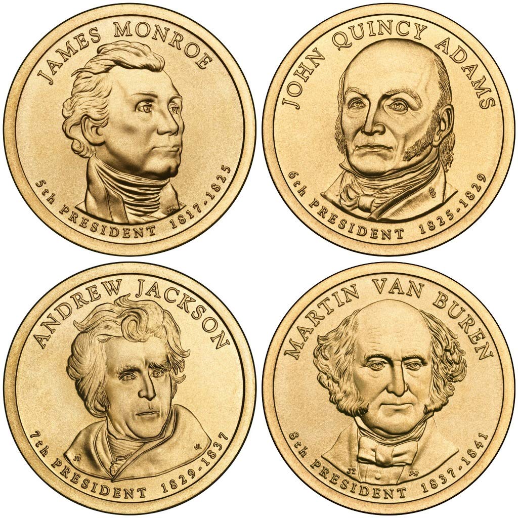 2007 D 2007-2020 40 Coin Presidential Dollar Complete Set Uncirculated