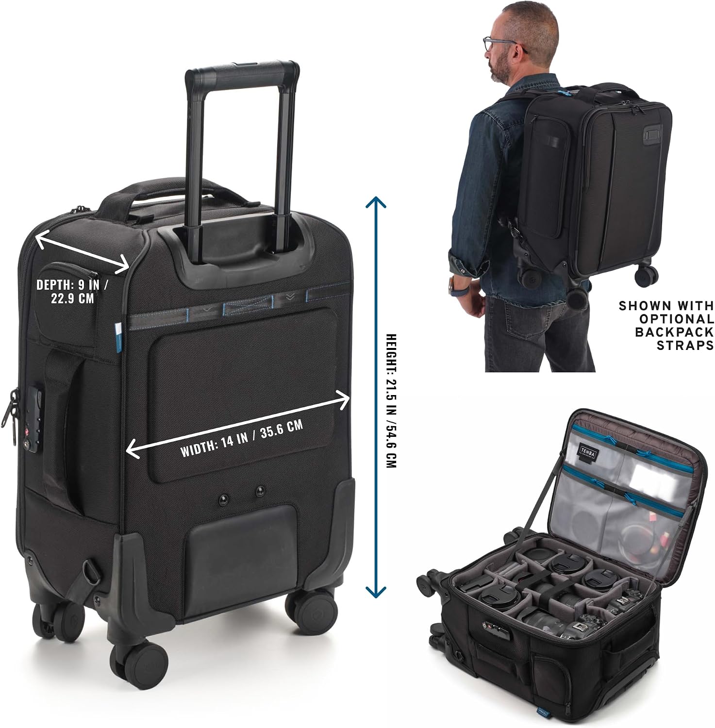 Tenba Roadie v2 Spinner 21 International (638-725)
