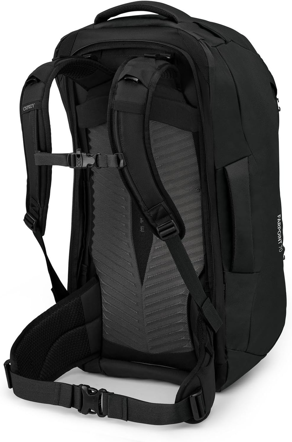 Osprey Farpoint 70L Men's Travel Backpack, Black