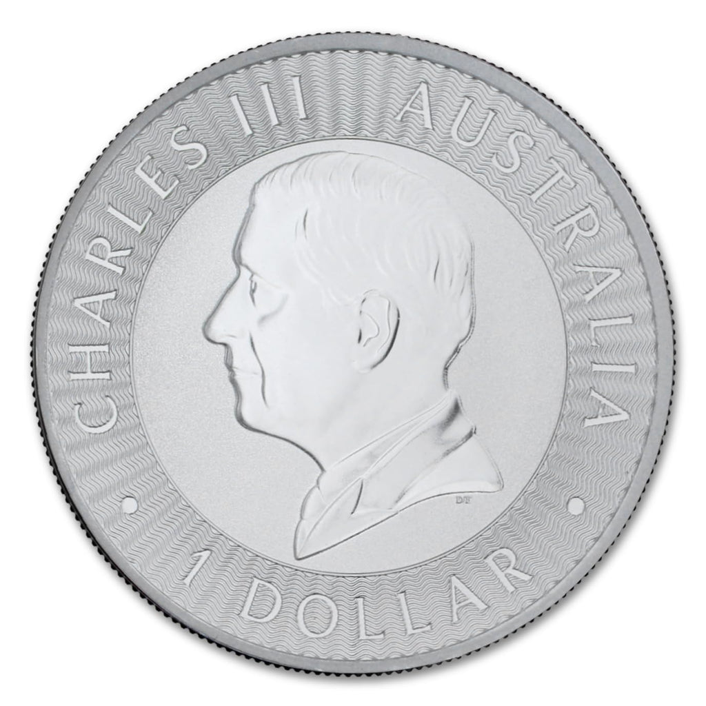 2026 P 1 oz Australian Silver Kangaroo Coin Brilliant Uncirculated with Certificate of Authenticity $1 Seller BU