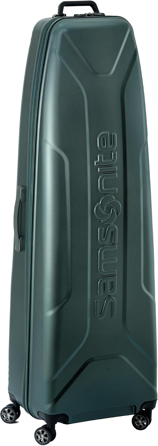 Samsonite Fairway Molded Golf Travel Cover, Polycarbonate Hard Case, Golf Bag Luggage, Ideal for Airlines