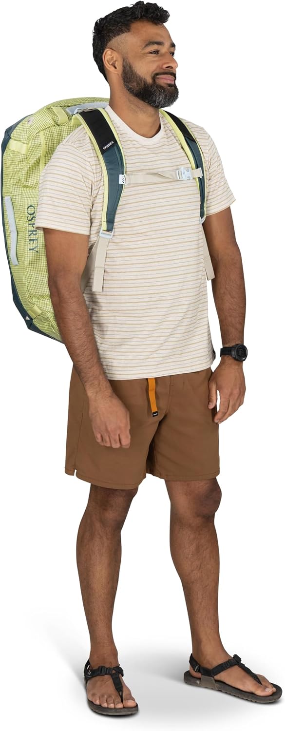 Osprey Transporter Lightweight Travel Duffel Bag - Extra Large Water Resistant Durable Gear Bag for Men and Women