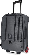 Topo Designs Apex Global Travel Roller Bag, Nylon Ripstop Fabric, Weatherproof Carry-on Rolling Suitcase, Made with 100% Recycled Materials