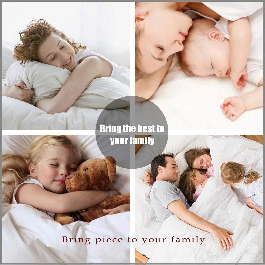 eBeddy Linens | Famaily King 120' x 80' Size Sheet Set | Brown Solid | 4 Piece Set | Hotel Luxury Bed Sheets Silky Soft 800-TC Long Staple Egyptian Cotton Sheet Set 18 Inch Deep Pocket