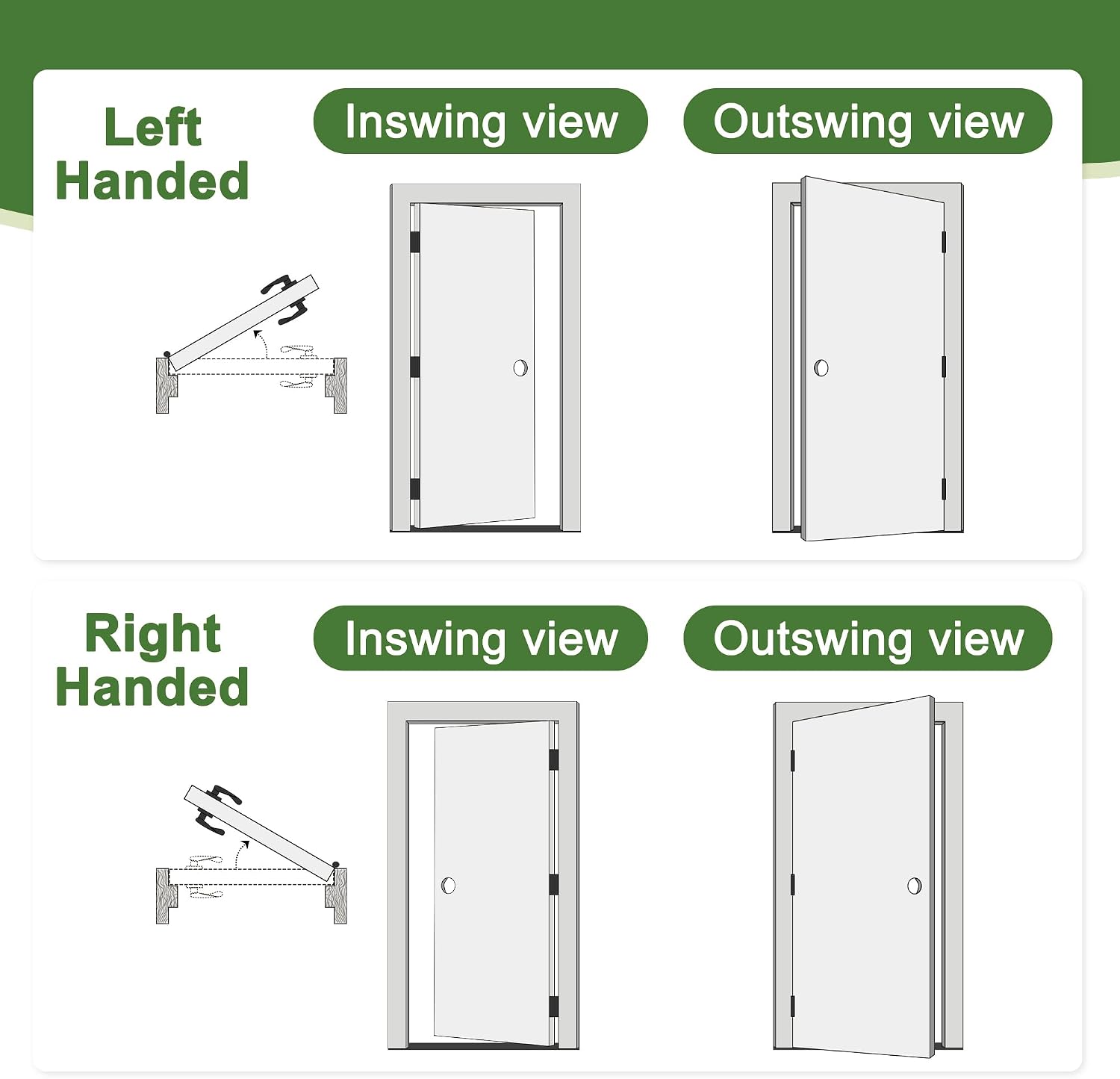 30' x 80' Prehung Door 15-Lite Tempered Clear Glass Slab Doors with Jamb Kit, Solid Core MDF Interior Door for Bathroom Pantry Laundry, Home Doors, Easy Assemble - Left Handed Silver Hinge