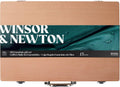 Winsor & Newton Winton Oil Colour, Wooden Paint Set 8 x 37ml Tubes (includes Liquin, Sansodor, 2 Brushes, Knife, Cloth, Godet)