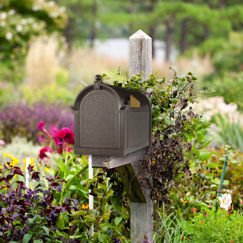 Whitehall Products Capital Mailbox, French Bronze