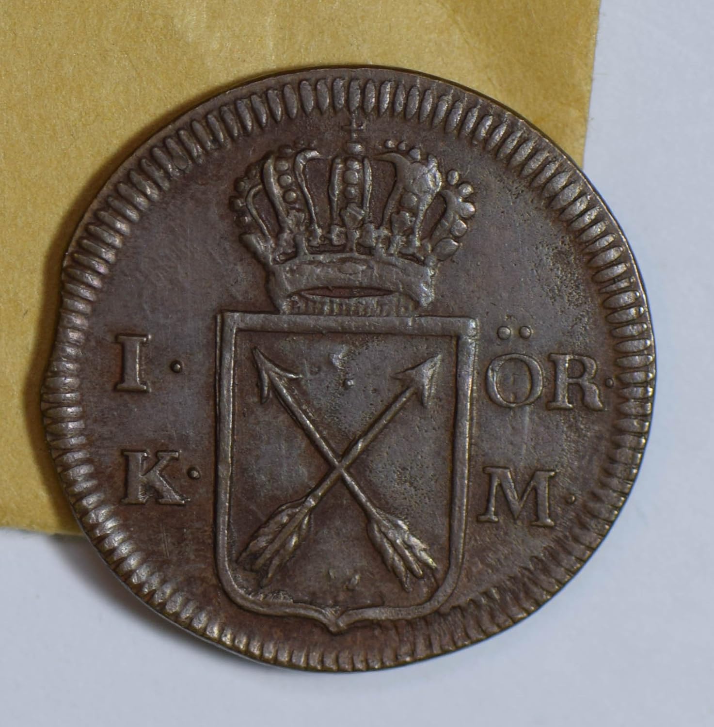 Collectible Coin Sweden 1768 Pollet rare in this grade S0198