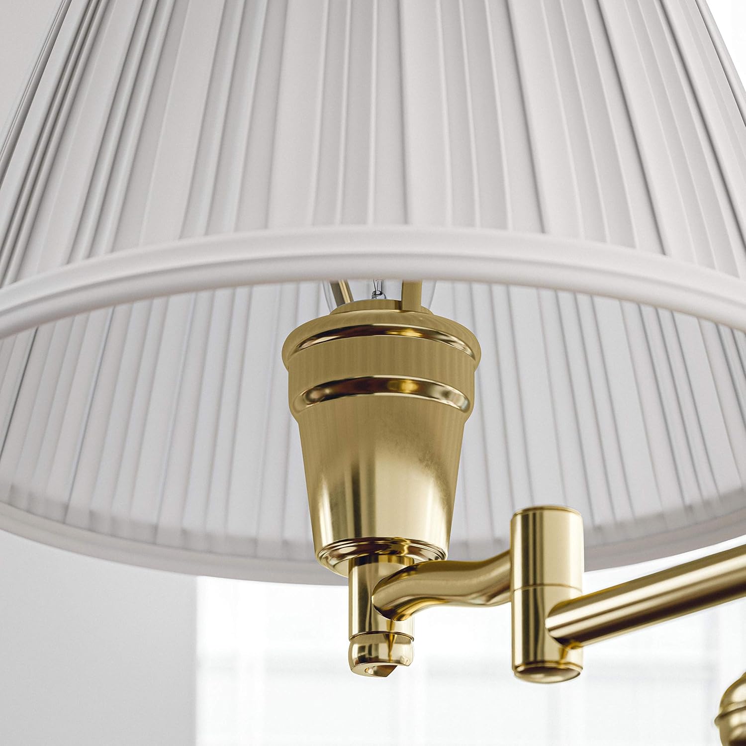 Kenroy Home 30163 Desk Lamps, Polished Brass 12.70x9.60x12.40