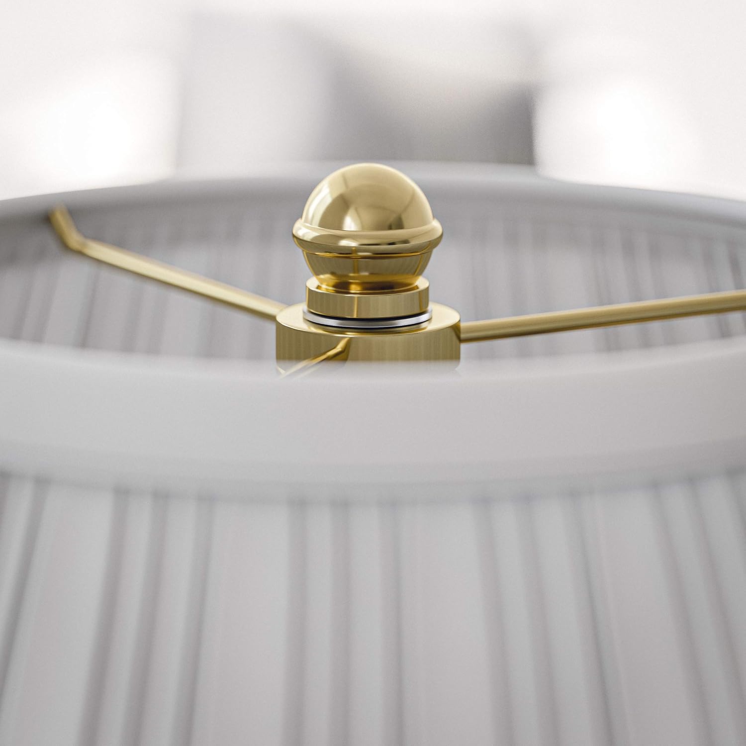 Kenroy Home 30163 Desk Lamps, Polished Brass 12.70x9.60x12.40