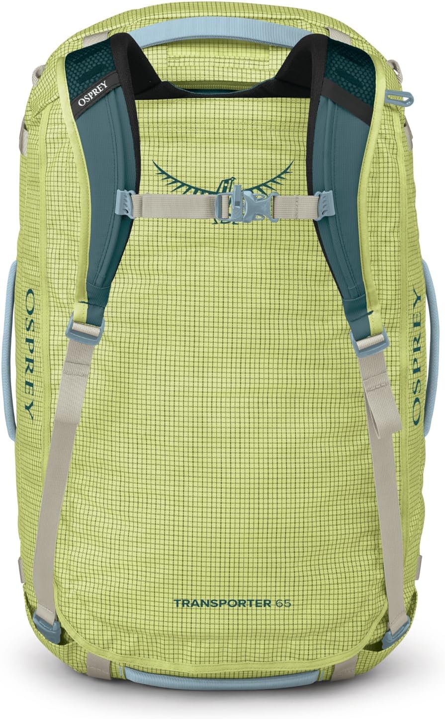 Osprey Transporter Lightweight Travel Duffel Bag - Extra Large Water Resistant Durable Gear Bag for Men and Women