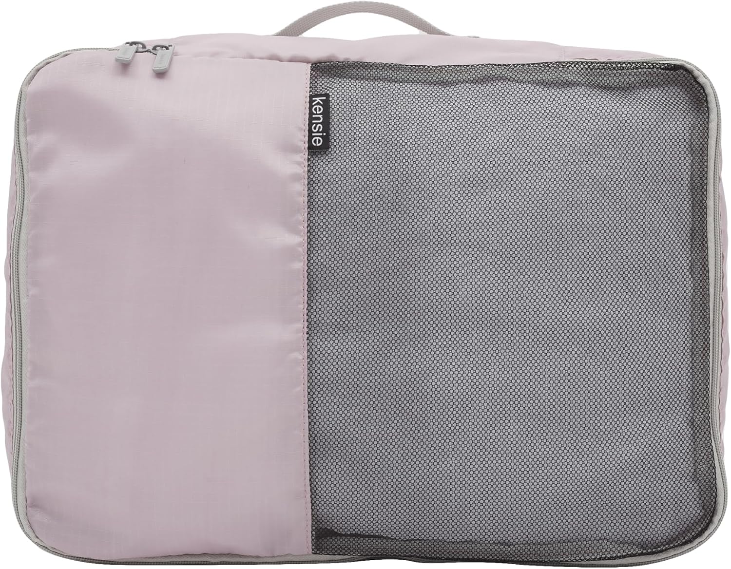 kensie Women's Hillsboro Luggage & Travel Bags Set, Burnished Lilac, 4 Piece Set