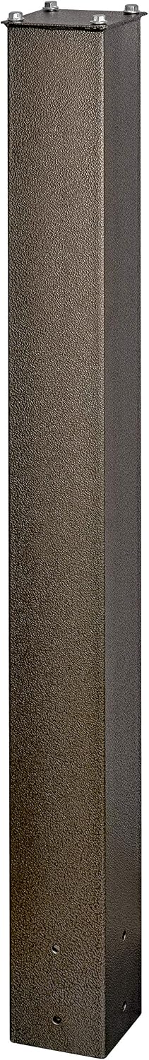 Mail Boss 7123 In-Ground Steel Mailbox Mounting Post and 7158 Surface Mount Base Plate