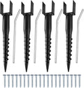 Premium No Dig Ground Anchor DIY Screw in Stake U-Model 27 Inch Fits Standard 4x4 Posts (3.5' X 3.5') Great for Mailbox and Fence Posts