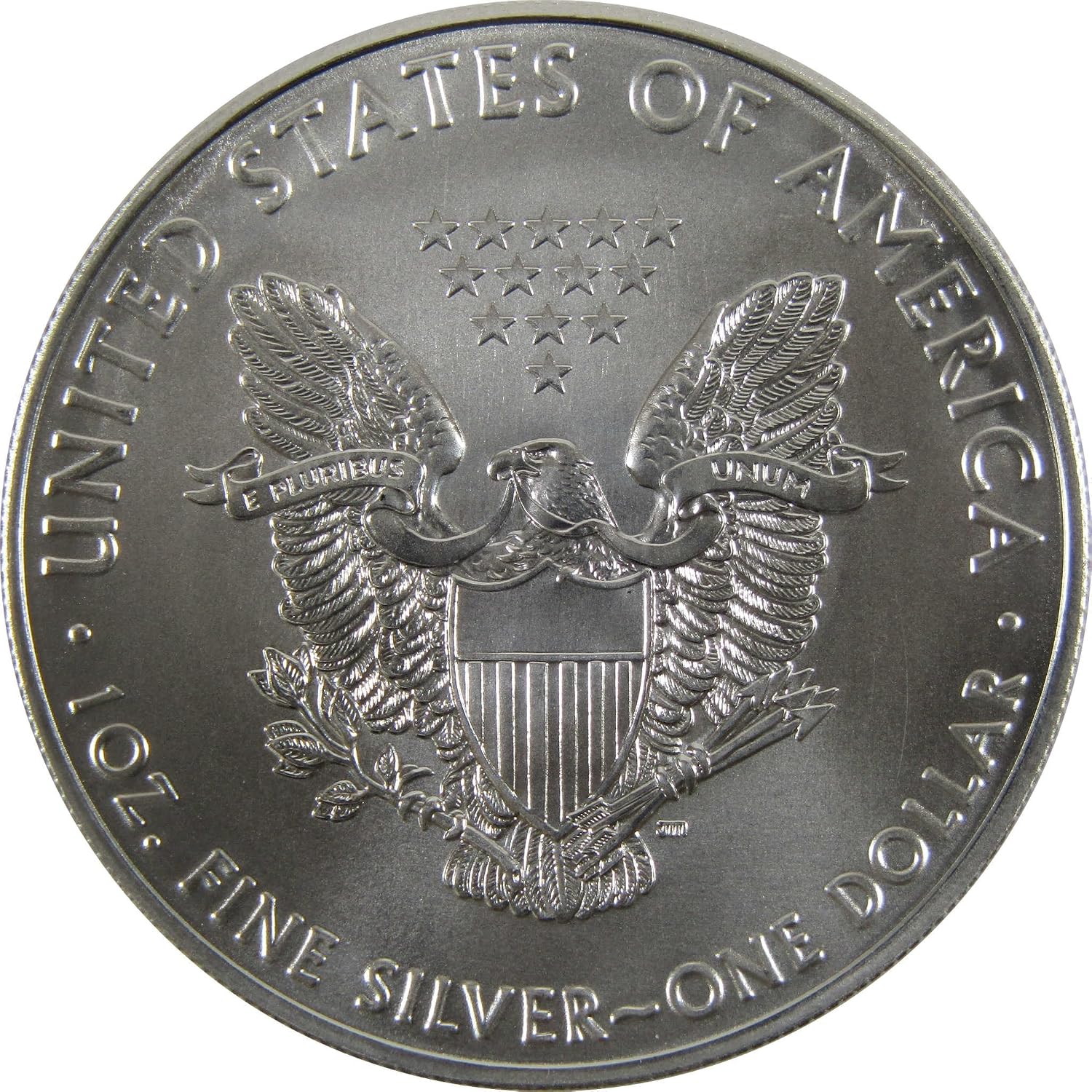 2021 Type 1 American Silver Eagle Uncirculated Bullion $1 Coin