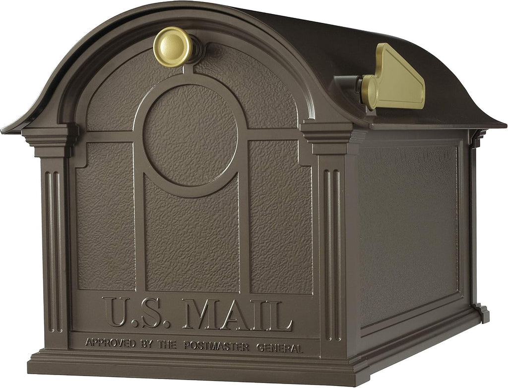 Whitehall Products Balmoral Aluminum Mailbox 21' L x 14' H