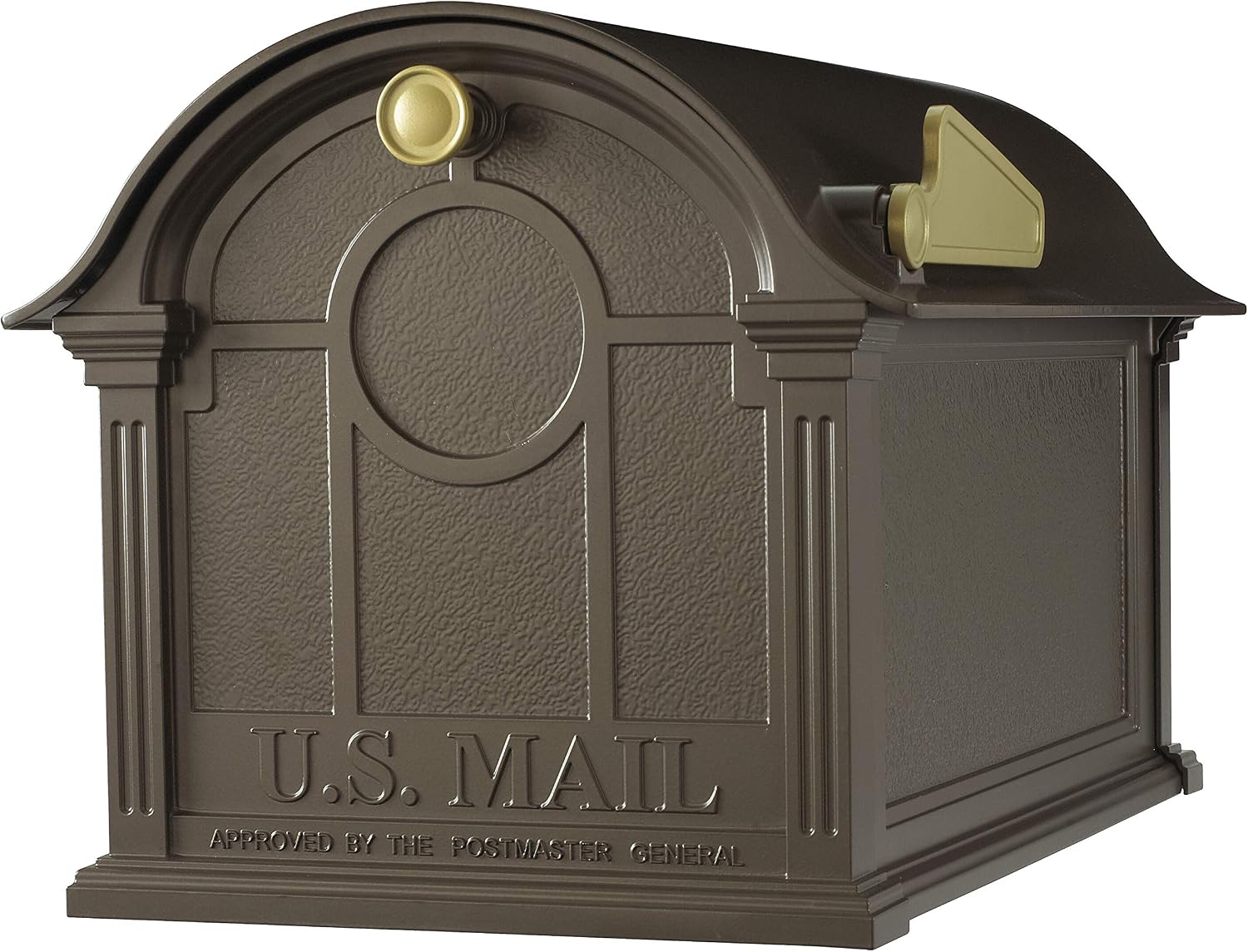 Whitehall Products Balmoral Aluminum Mailbox 21' L x 14' H