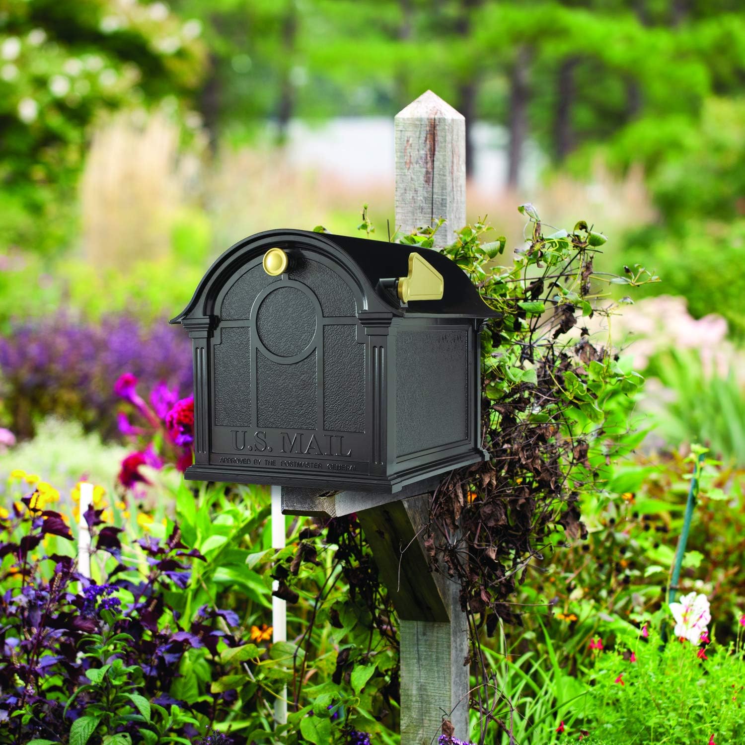 Whitehall Products Balmoral Aluminum Mailbox 21' L x 14' H