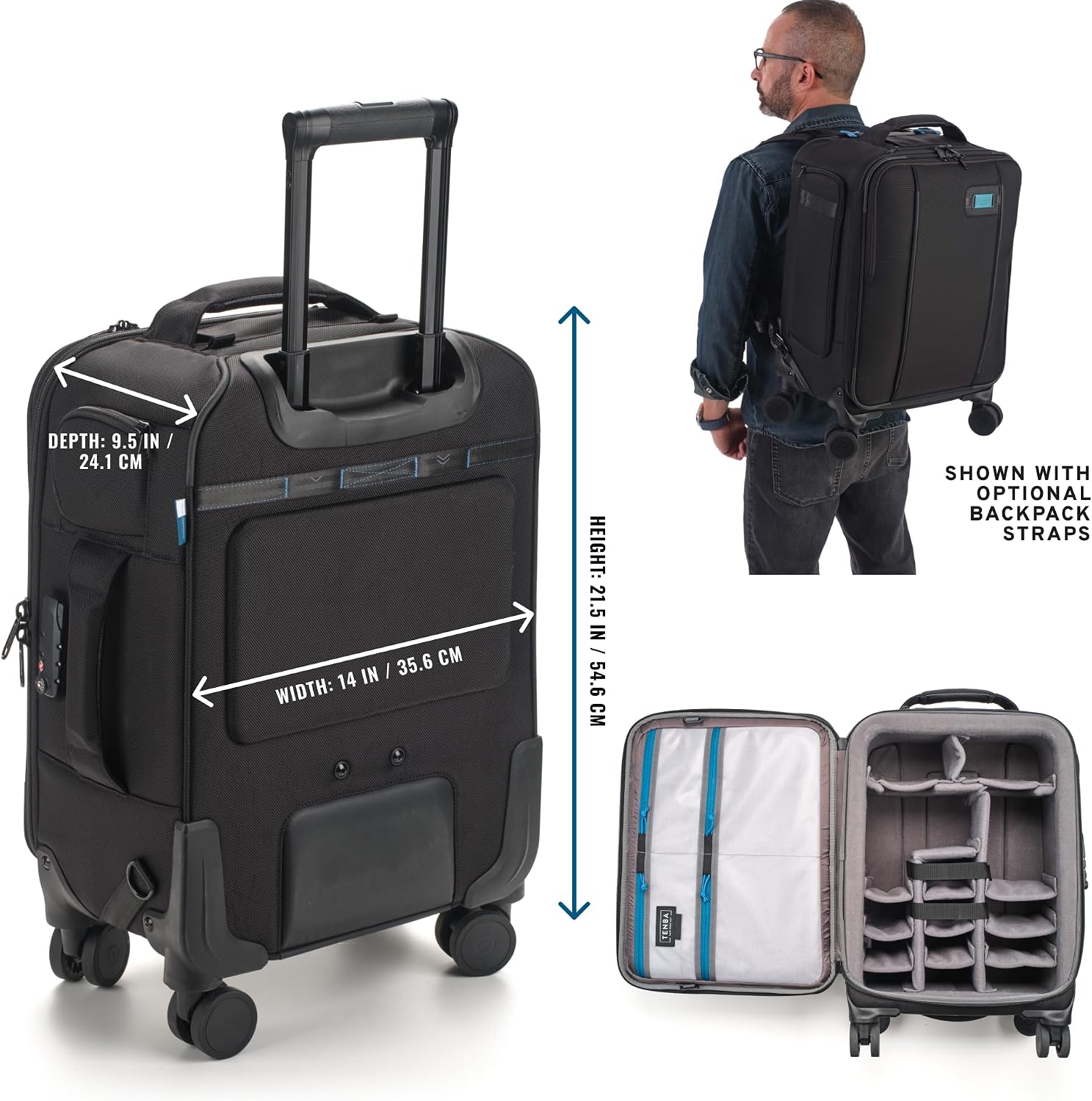 Tenba Roadie v2 Spinner 21 Air Case (638-726)