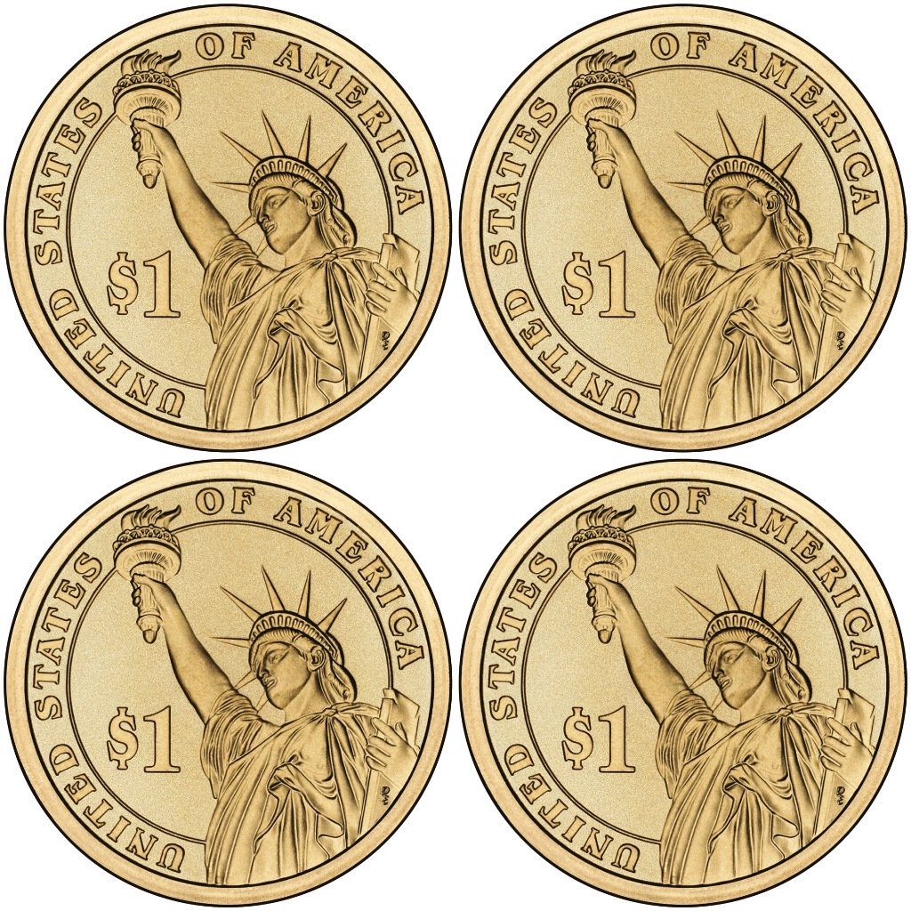 2007 P - 2020 P Presidential Dollars 40 Coin Set Dollar Uncirculated
