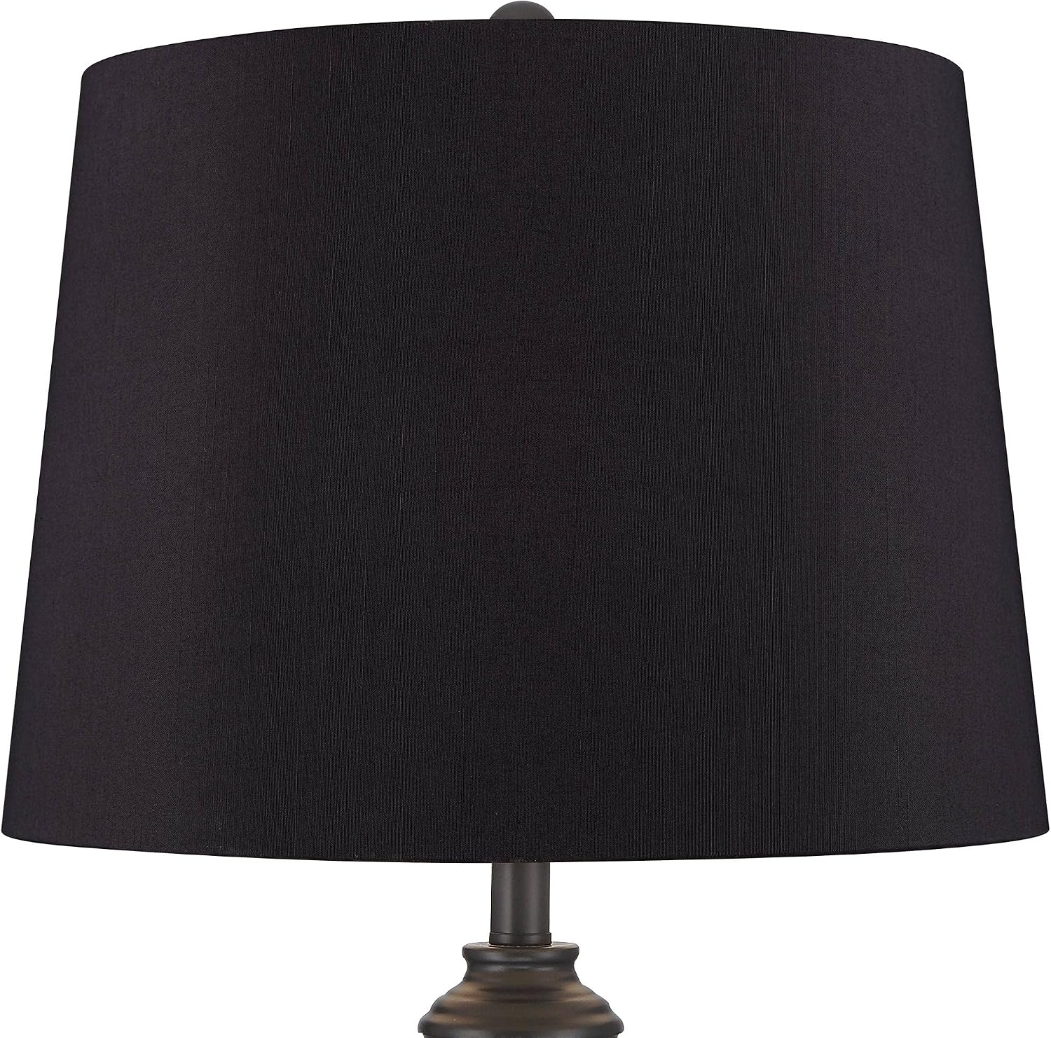 360 Lighting Lynn 26' Tall Skinny Buffet Modern Table Lamps Set of 2 Black Finish Metal Living Room Bedroom Bedside Nightstand House Office Home Reading Kitchen Entryway Console Family Dining