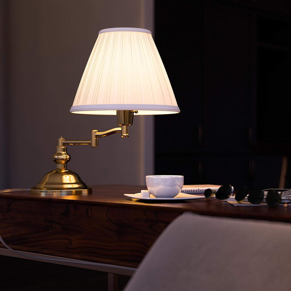 Kenroy Home 30163 Desk Lamps, Polished Brass 12.70x9.60x12.40