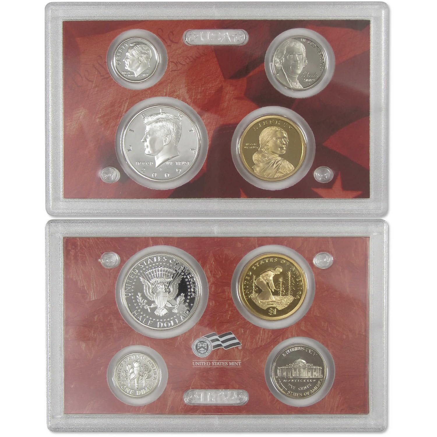2009 Silver Proof Set U.S. Mint Original Government Packaging OGP COA