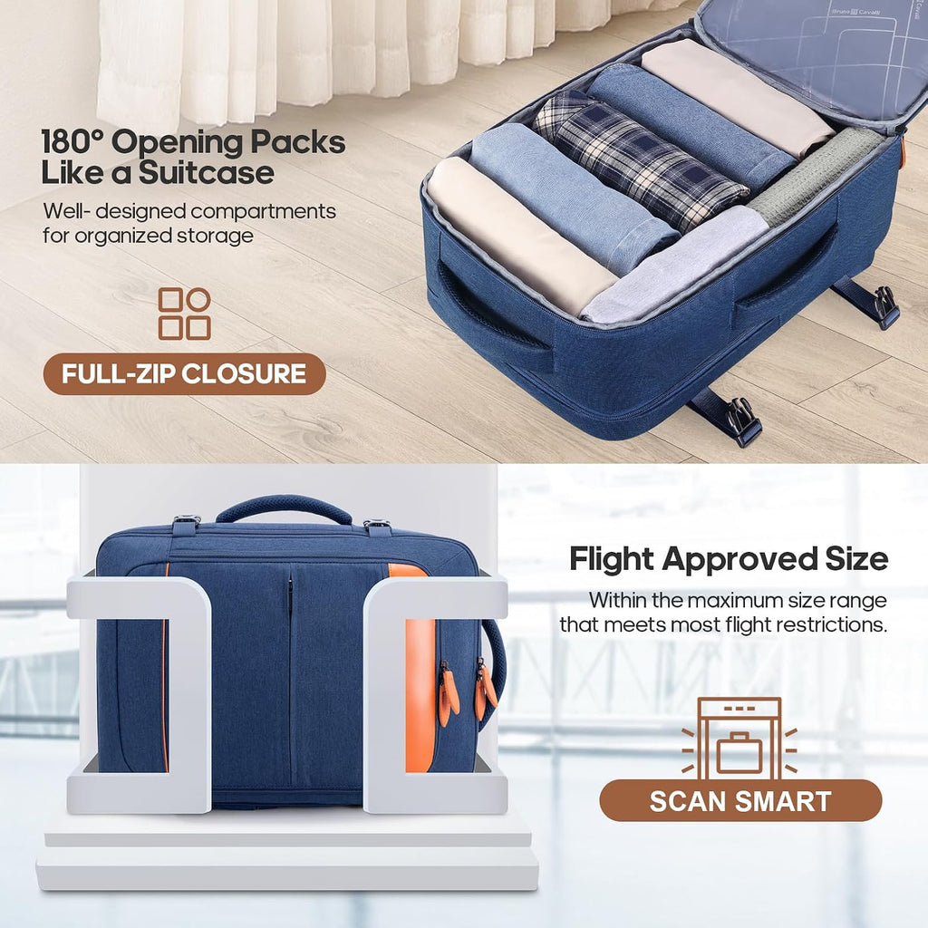 7 Piece Luggage Sets with Premium YKK Zipper, 20/24/28in PC Hardside Suitcase With Spinner Wheels, Luggage Airline Approved, Durable Suitcase Sets with TSA Locks for Travel