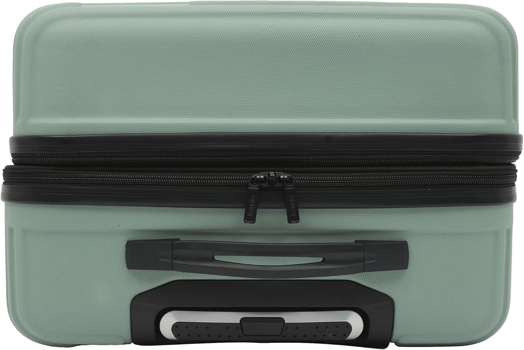 kensie Women's Hillsboro Luggage & Travel Bags Set, Green Granite, 4 Piece Set