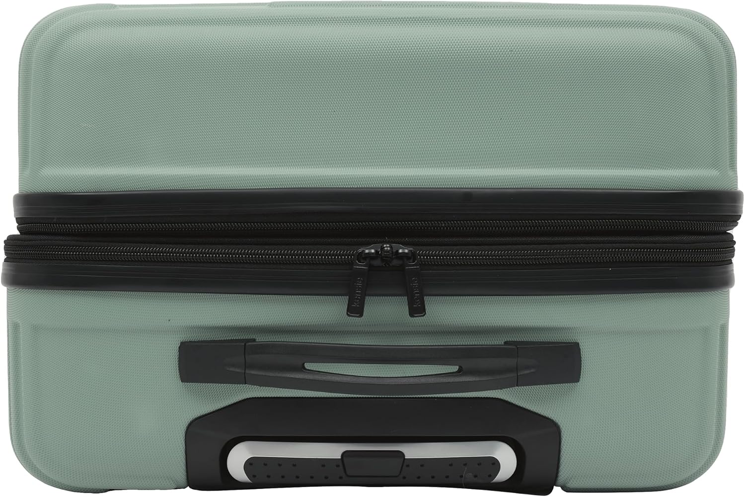 kensie Women's Hillsboro Luggage & Travel Bags Set, Green Granite, 4 Piece Set
