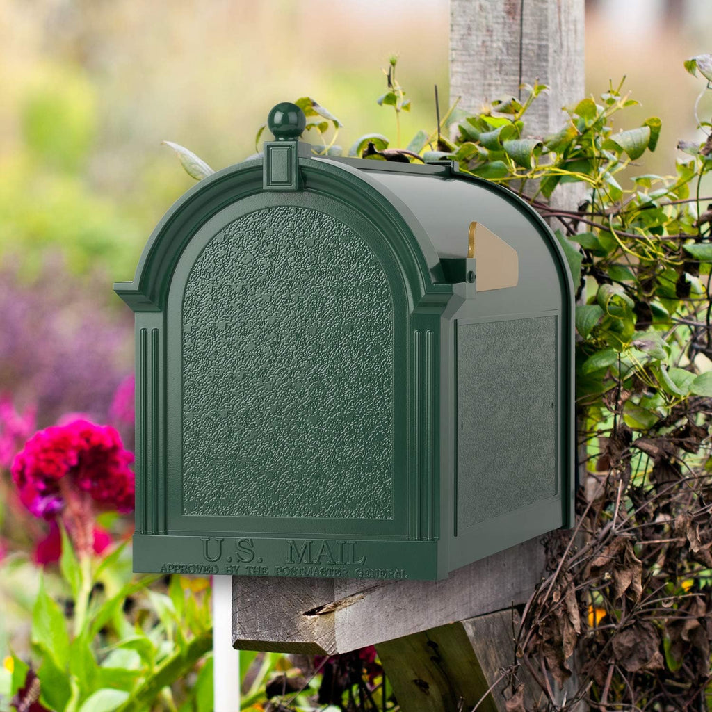 Whitehall Products Capital Mailbox, Green