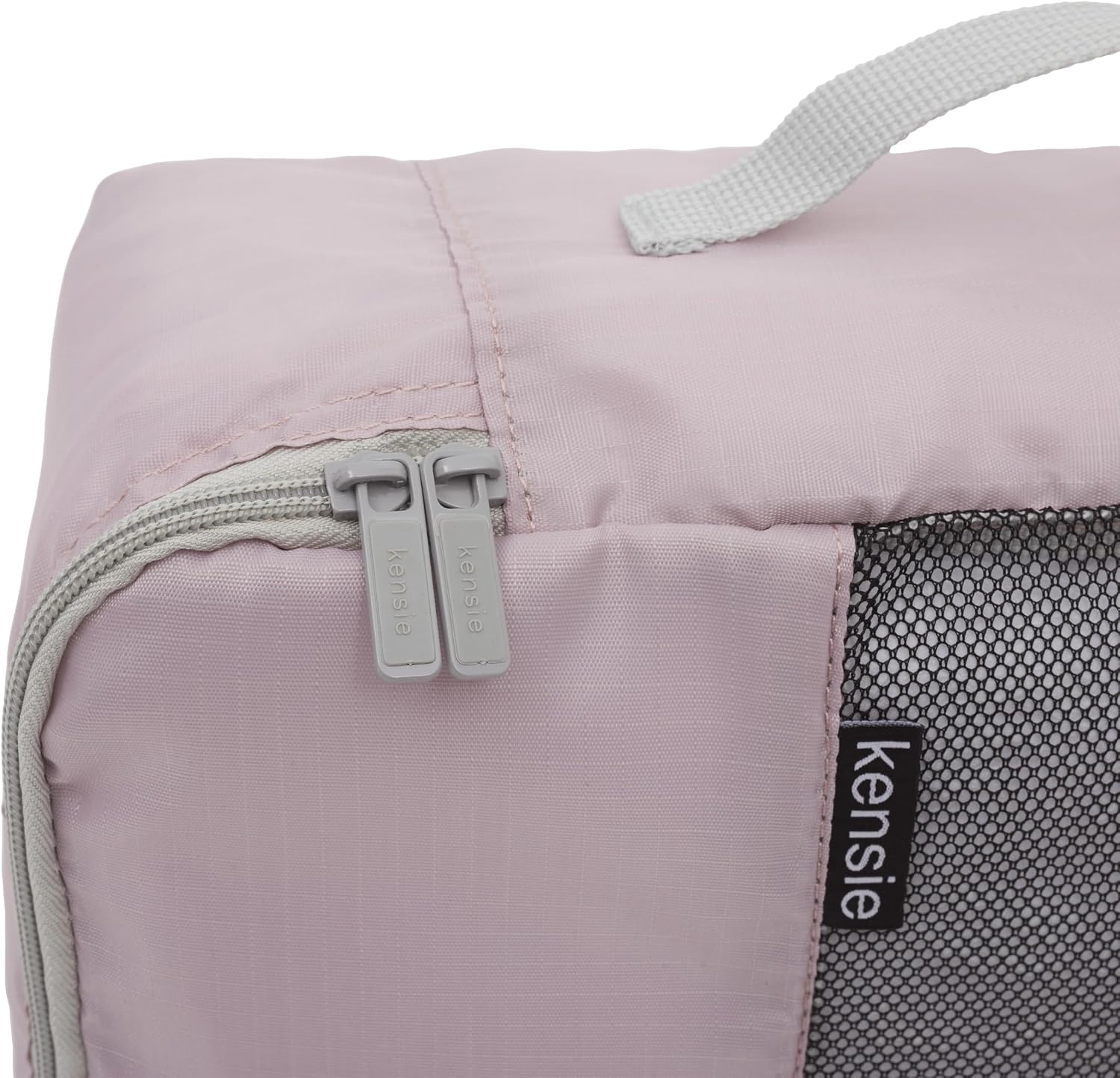 kensie Women's Hillsboro Luggage & Travel Bags Set, Burnished Lilac, 4 Piece Set
