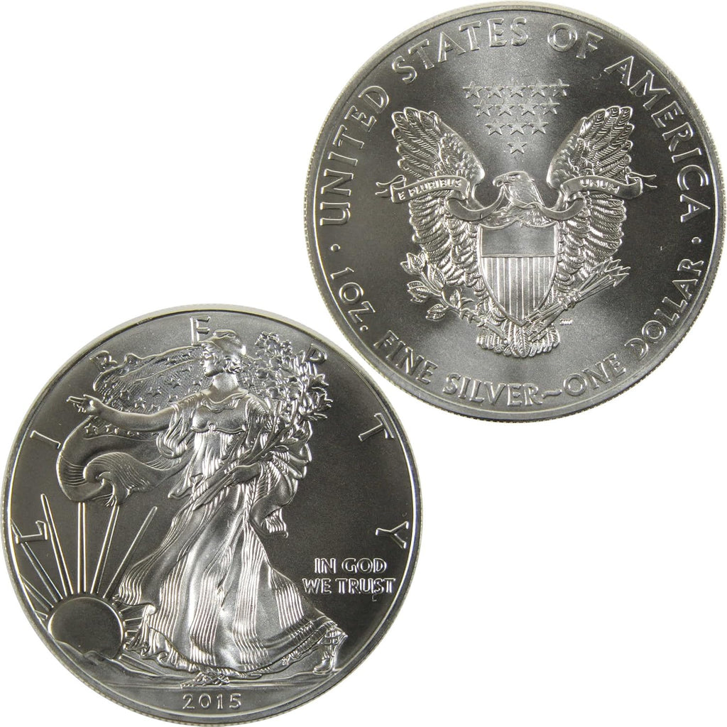 2015 American Silver Eagle Uncirculated Bullion $1 Coin